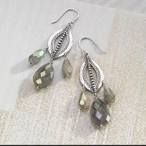 Silpada Vintage FLORA Earrings